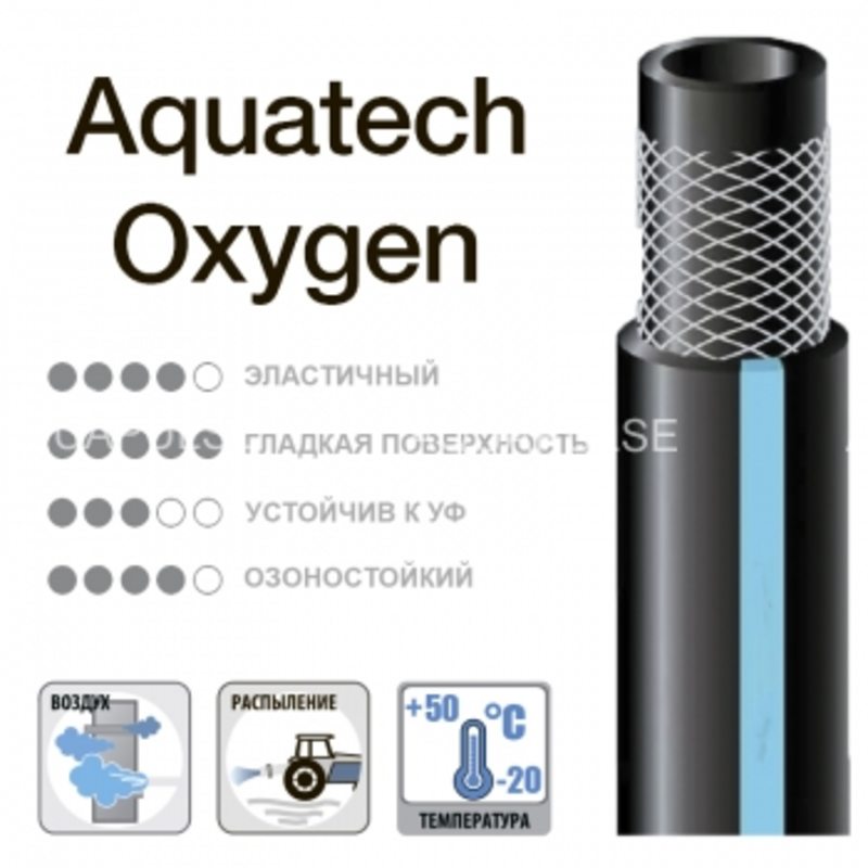 Шланг высокого давления Aquatech Oxygen AO 16x3x40