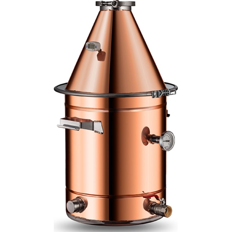 Медный самогонный аппарат AquaGradus Cuprum Виски - комплект 50 литров