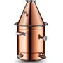 Медный самогонный аппарат AquaGradus Cuprum Виски - комплект 50 литров