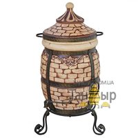 Тандыр Узбекский 60л (Кирпич) на дровах с механизмом