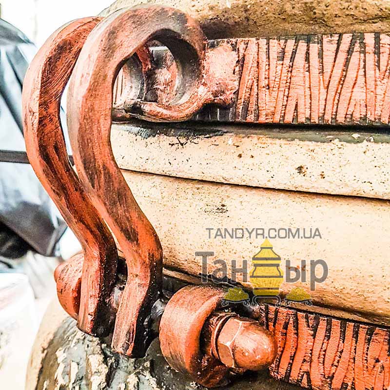 Тандыр Таджикский 50л (Кирпич) с механизмом на дровах