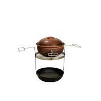 Сетка с колбасником из красной глины