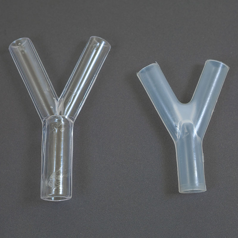 Трійник Y-подібний для молочного шланга пластик