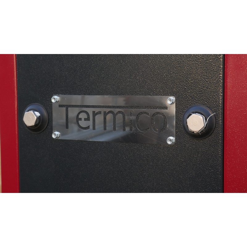Шахтный котел длительного горения Termico (Термико) КДГ 12 кВт (с дымососом)