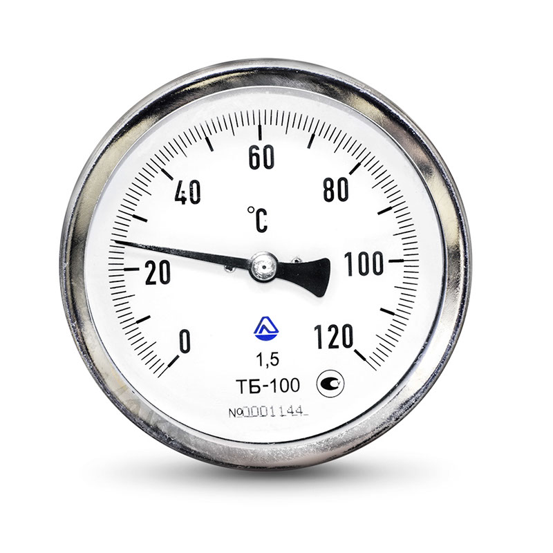 Термометр биметаллический ТБ 63мм осевой радиальный