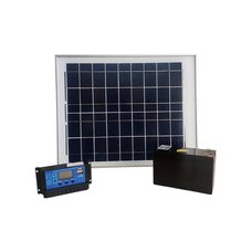 Солнечная система с аккумулятором для электропастуха