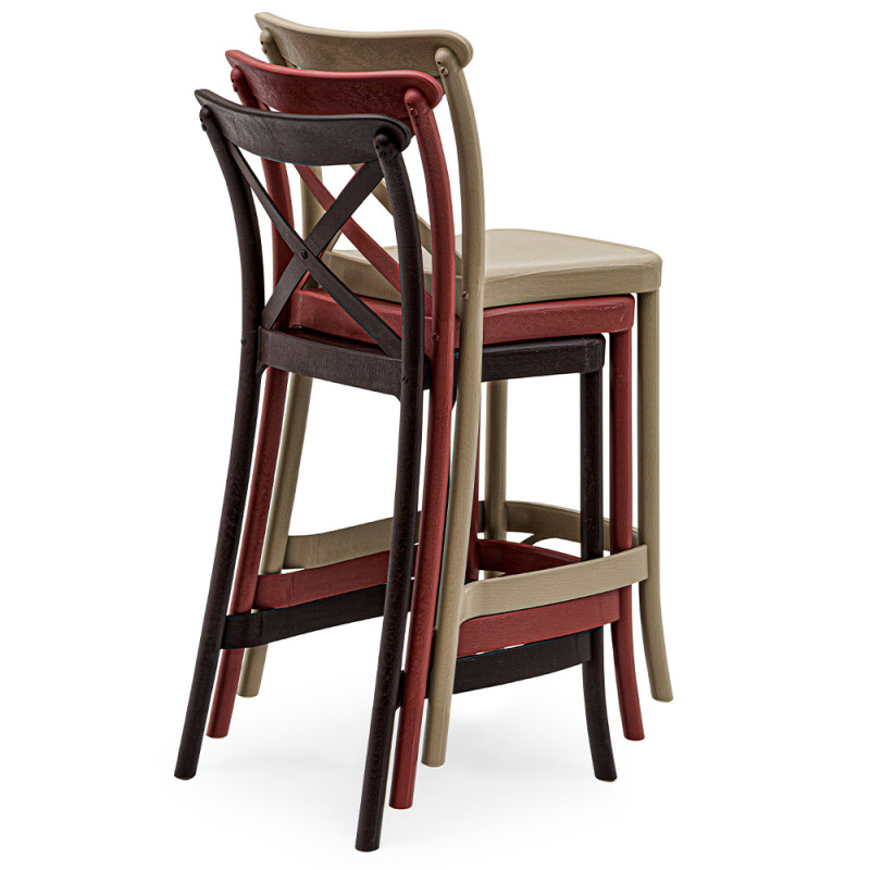 Стул барный Tilia Capri 75 см венге