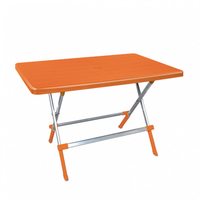 Стіл складаний Irak Plastik Omega 70x115 помаранчевий
