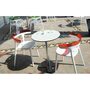 База стола Oxo II 60x60x73 см катафорез матовый белый Papatya
