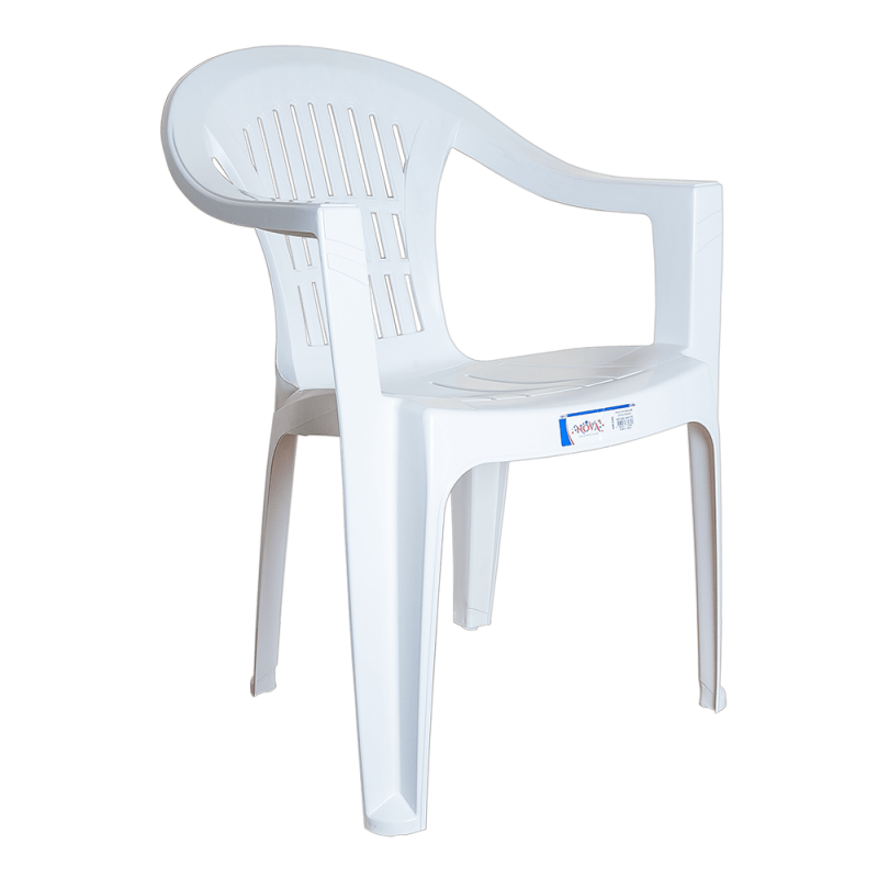 Кресло Irak Plastik Bahar EKO белое