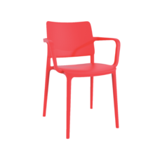 Кресло Papatya Joy-K красный