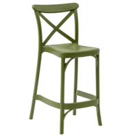 Стул барный Tilia Capri 65 см хаки