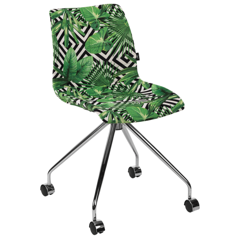 Стілець Tilia Lazer-O сидіння з тканиною, ніжки металеві VOKATO