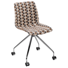 Стілець Tilia Lazer-O сидіння з тканиною, ніжки металеві ARTNUVO 46904 - V5