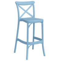 Стілець барний Tilia Capri 65 см блакитний