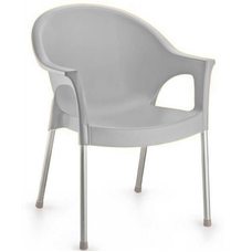 Крісло Irak Plastik Bergama сірий