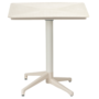 Стол с откидной столешницей Tilia Moon 70x70 см кремовый