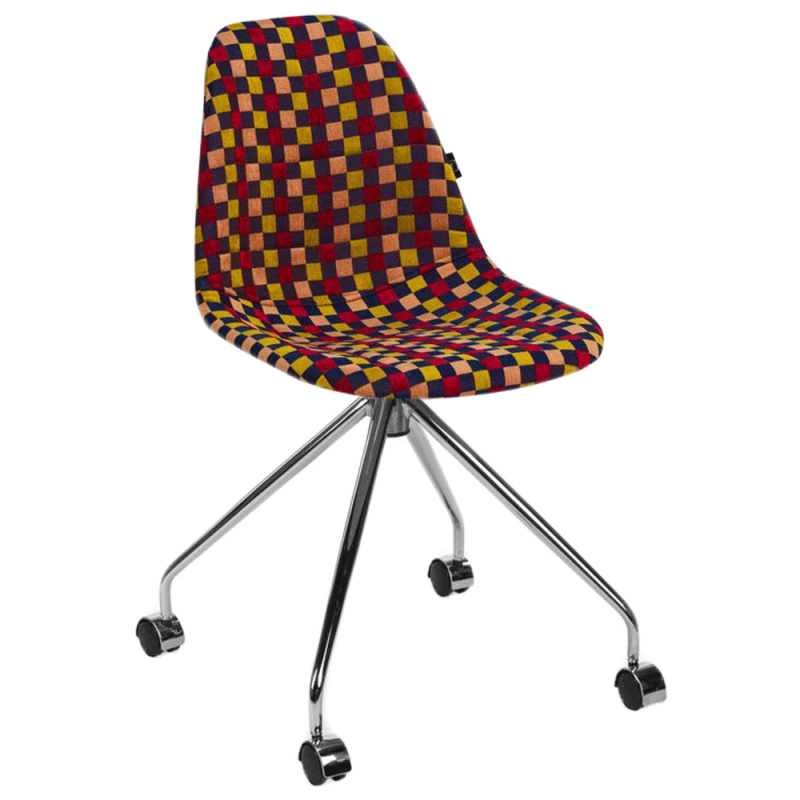 Стілець Tilia Eos-O сидіння з тканиною, ніжки металеві ARTNUVO 46904 - V6