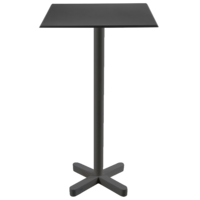 База стола Kross bar 63x63x110 см антрацит Papatya
