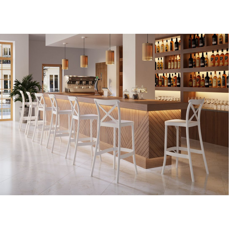 Стілець барний Tilia Capri 75 см колір дерево