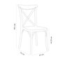 Стул Tilia Capri Pad кремовый