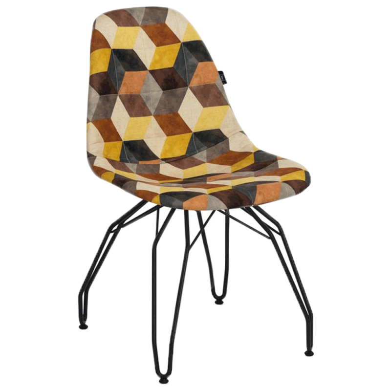 Стул Tilia Eos-M сиденье с тканью, ножки металлические крашеные SIESTA 301