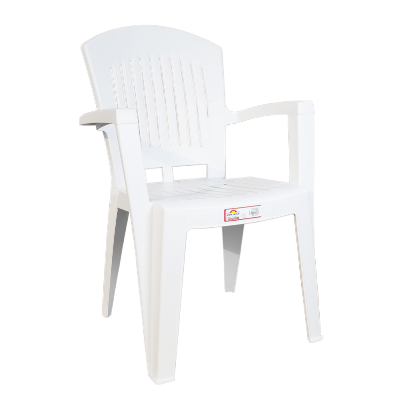 Кресло Irak Plastik Aspendos белое