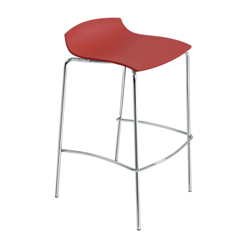 Барный стул Papatya X-Treme BSS матовый красный кирпич