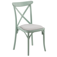 Стул Tilia Capri Pad серо-зеленый