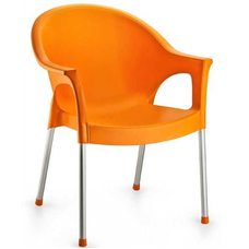 Крісло Irak Plastik Bergama помаранчевий