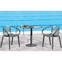 База стола Lotus Round d60x73 см біла Papatya