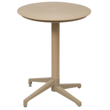 Стол с откидной столешницей Tilia Moon d60 см цвет кофе
