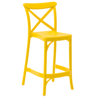 Стул барный Tilia Capri 75 см желтый