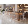 Стілець барний Tilia Capri 75 см теракотовий