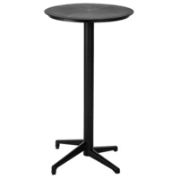 Стол барный с откидной столешницей Tilia Moon d60 см черный