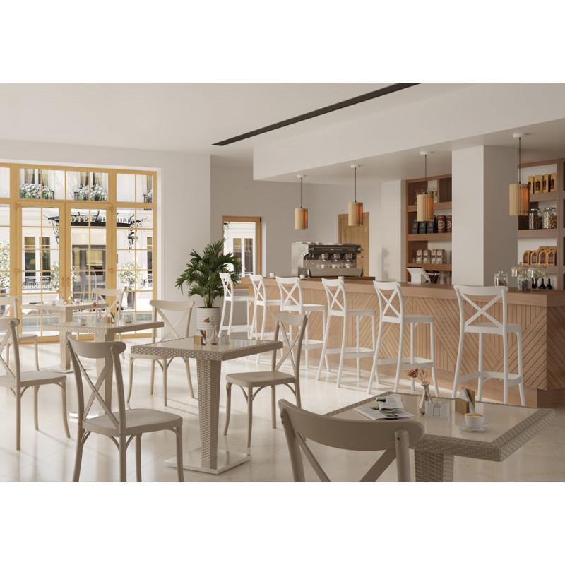 Стілець барний Tilia Capri 75 см колір дерево