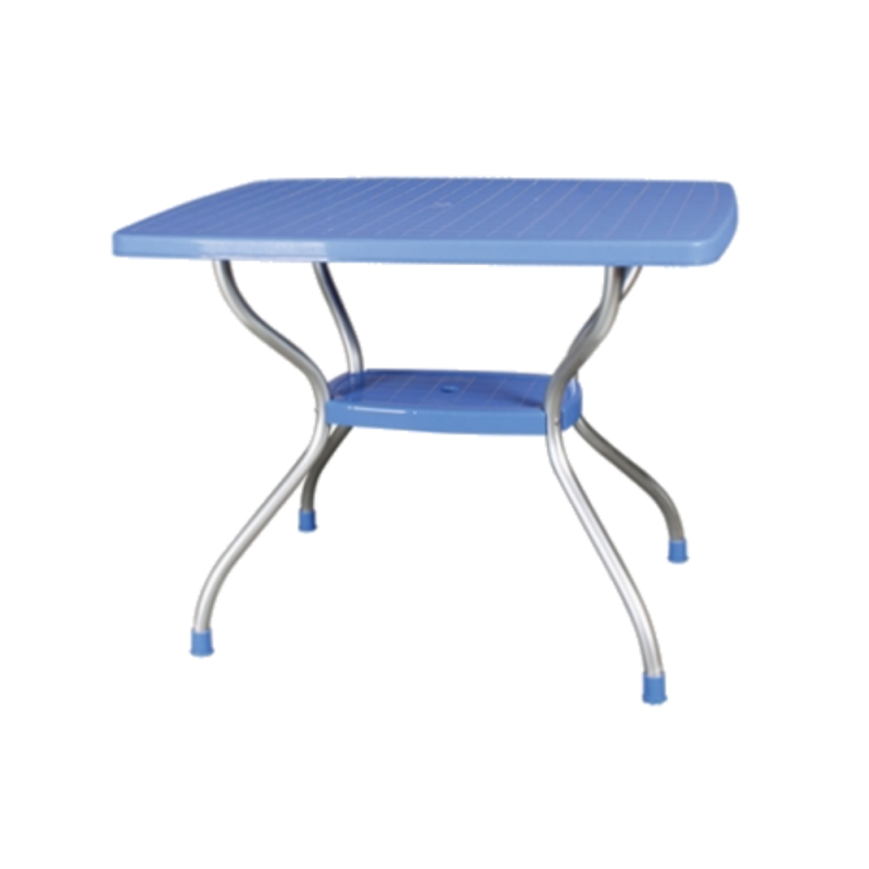 Стол Irak Plastik Vega 70x100 голубой