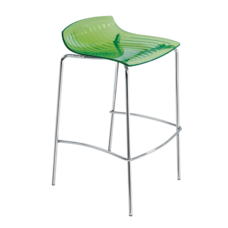 Барный стул Papatya X-Treme BSS прозрачно-зеленый