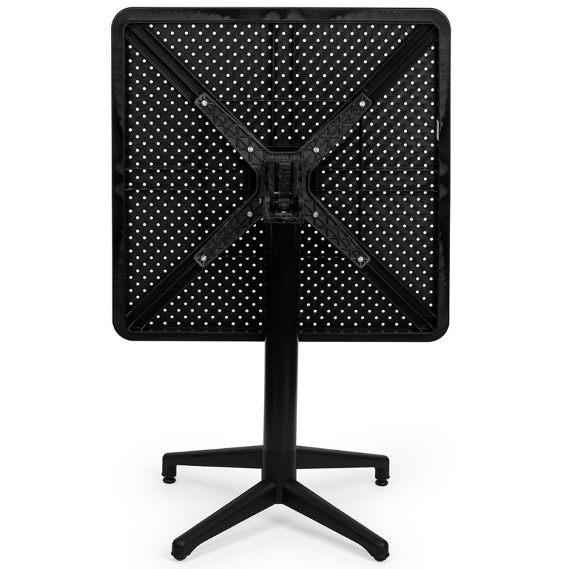 Стол с откидной столешницей Tilia Moon 70x70 см черный