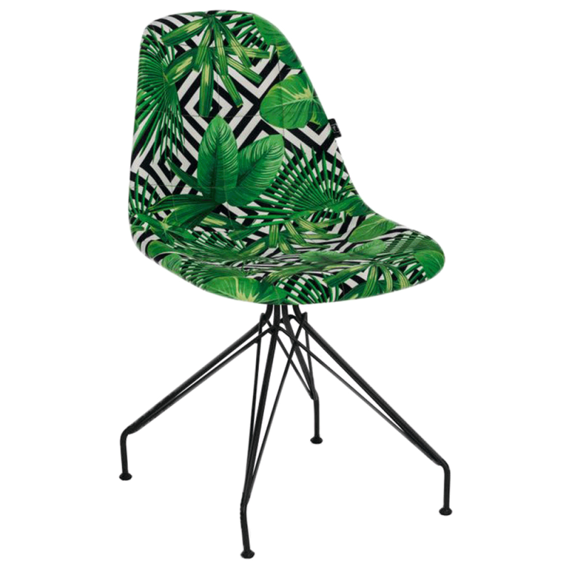 Стілець Tilia Eos-X сидіння з тканиною, ніжки металеві фарбовані VOKATO