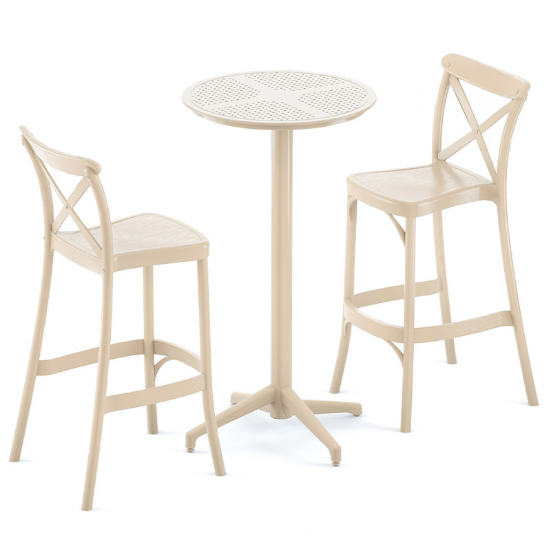 Стілець барний Tilia Capri 75 см жовтий