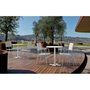 База стола Oxo II 60x60x73 см катафорез матовый белый Papatya