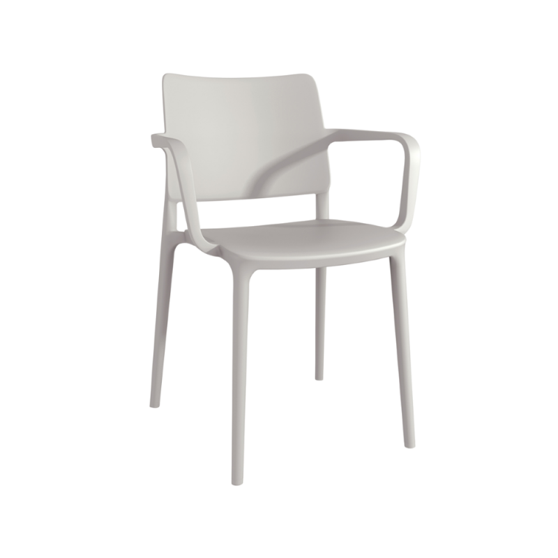 Кресло Papatya Joy-K тепло-серый