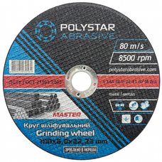 Круг шлифовальный по металлу Polystar Abrasive 180 6,0 22,23