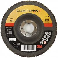 Круг лепестковый 3M конусный 969F Р40 +, 125х22мм