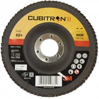 Круг лепестковый 3M конусный 969F Р60+, 125х22мм