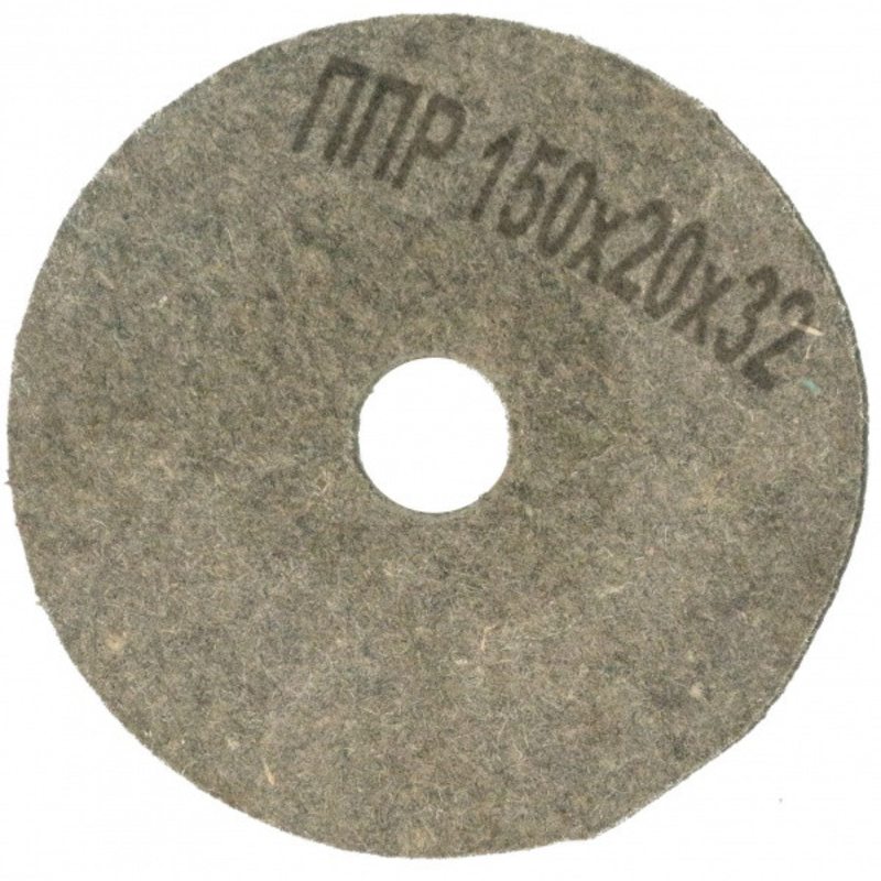 Коло полірувальний повстяний Polystar Abrasive ППР 150х20х32