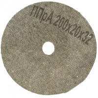Круг полировальный войлочный Polystar Abrasive ППР 200х20х32