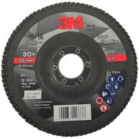 Круг пелюстковий 3M конусний 769F Р80 +, 125х22мм