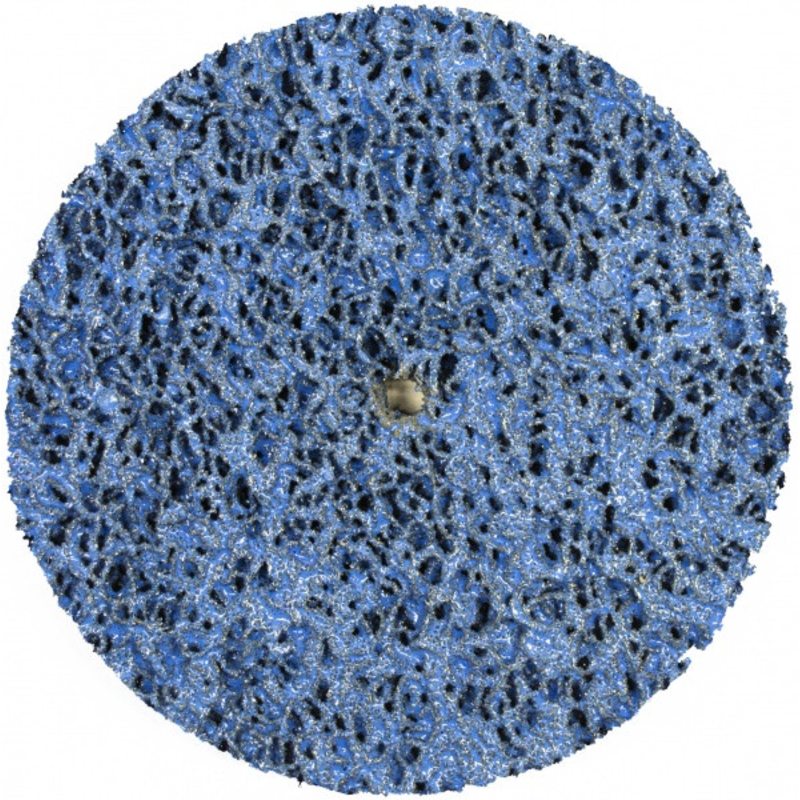 Круг отрезной без основы синий (коралл) средняя жесткость Polystar Abrasive d-125 мм